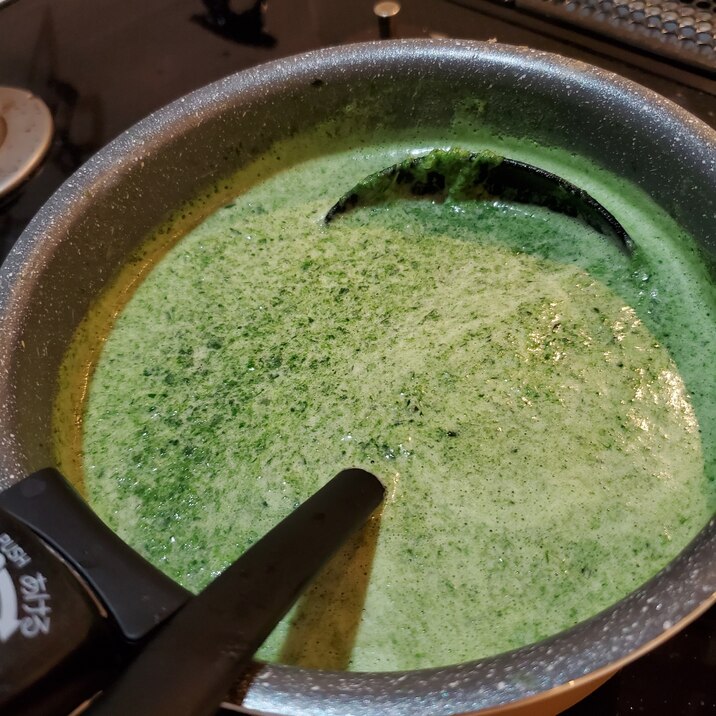 ブレンダーで超簡単!ほうれん草のポタージュ